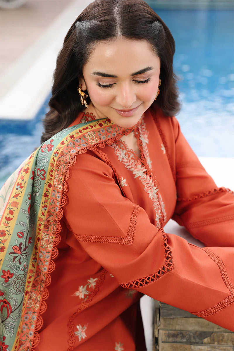 Rang Rasiya Florence Luxury Festive Edit Unstitched Collection 2026 | D01 ZAHRA - Mirha Fashion