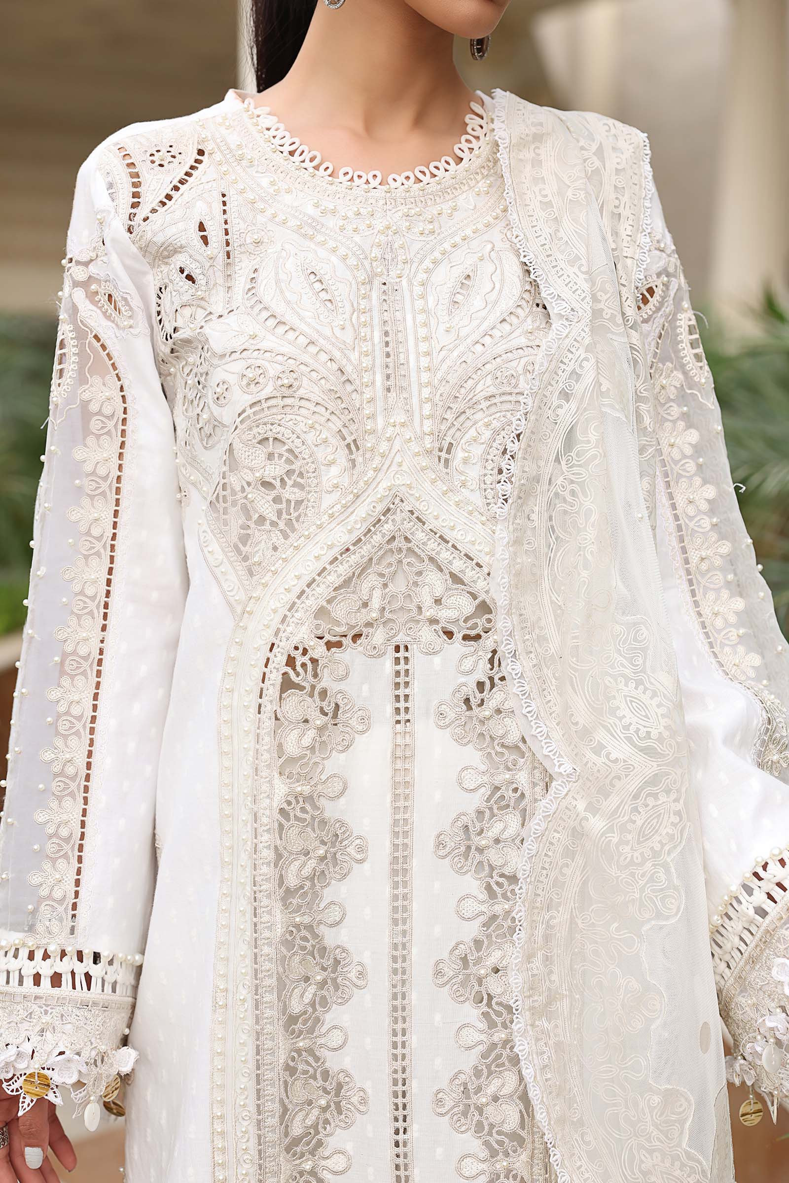 Maria B Luxury Lawn Eid Vol-26 Unstitched Collection 2026 | D01 - Mirha Fashion