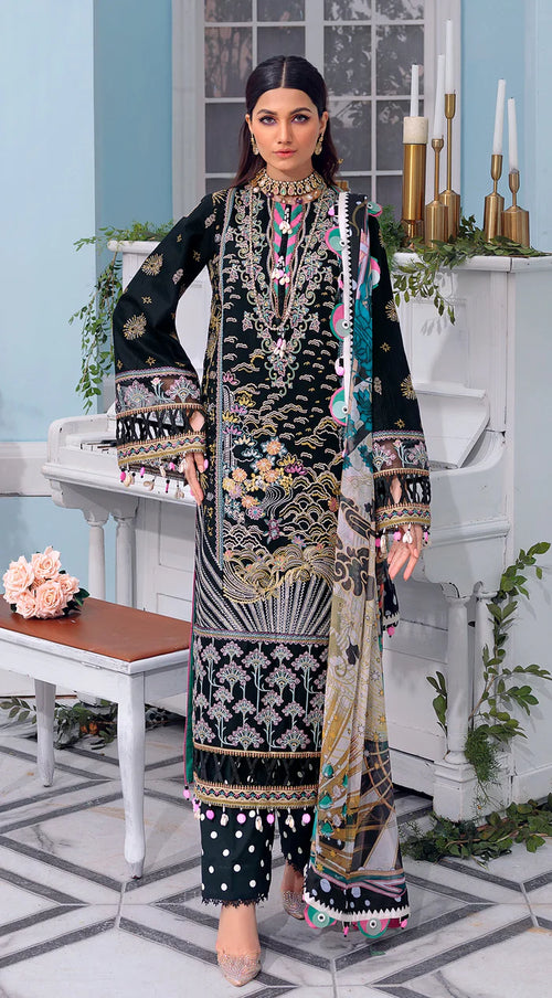 Anaya By Kiran Chaudhry Afsana Luxury Festive Lawn | Haniya - Mirha Fashion