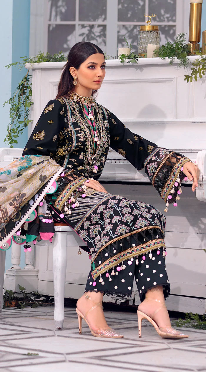 Anaya By Kiran Chaudhry Afsana Luxury Festive Lawn | Haniya - Mirha Fashion