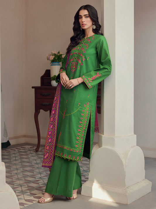 Raj Bari Essential Premium Embroidered 3-Piece Lawn | 5