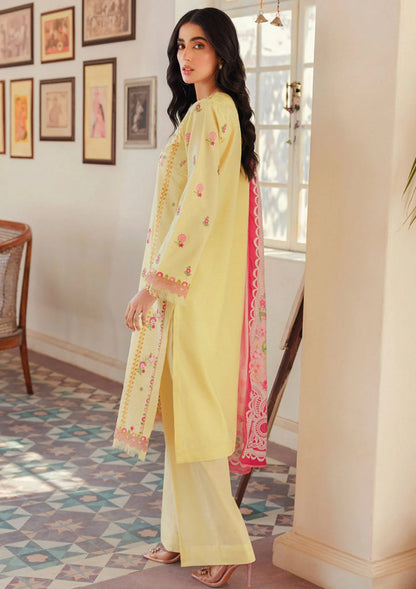 Raj Bari Essential Premium Embroidered 3-Piece Lawn | 1