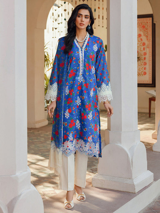 Raj Bari Essential Premium Embroidered 3-Piece Lawn | 8