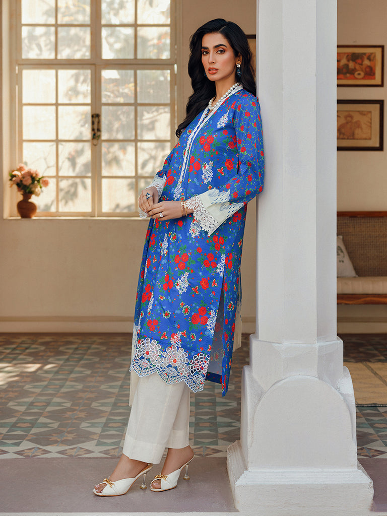 Raj Bari Essential Premium Embroidered 3-Piece Lawn | 8 - Mirha Fashion