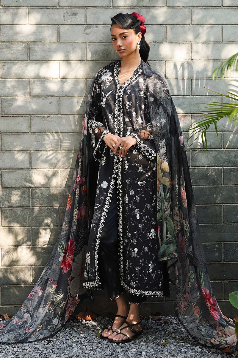 Qalamkar Qprints 3PCS Unstitched Lawn Collection 2026 | AX # 08 (B) EAVAN