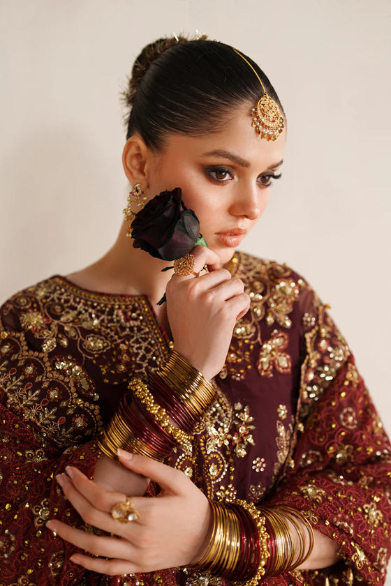 Baroque Chantelle Formal 3PCS Unstitched Collection 2025 | V-14-D07