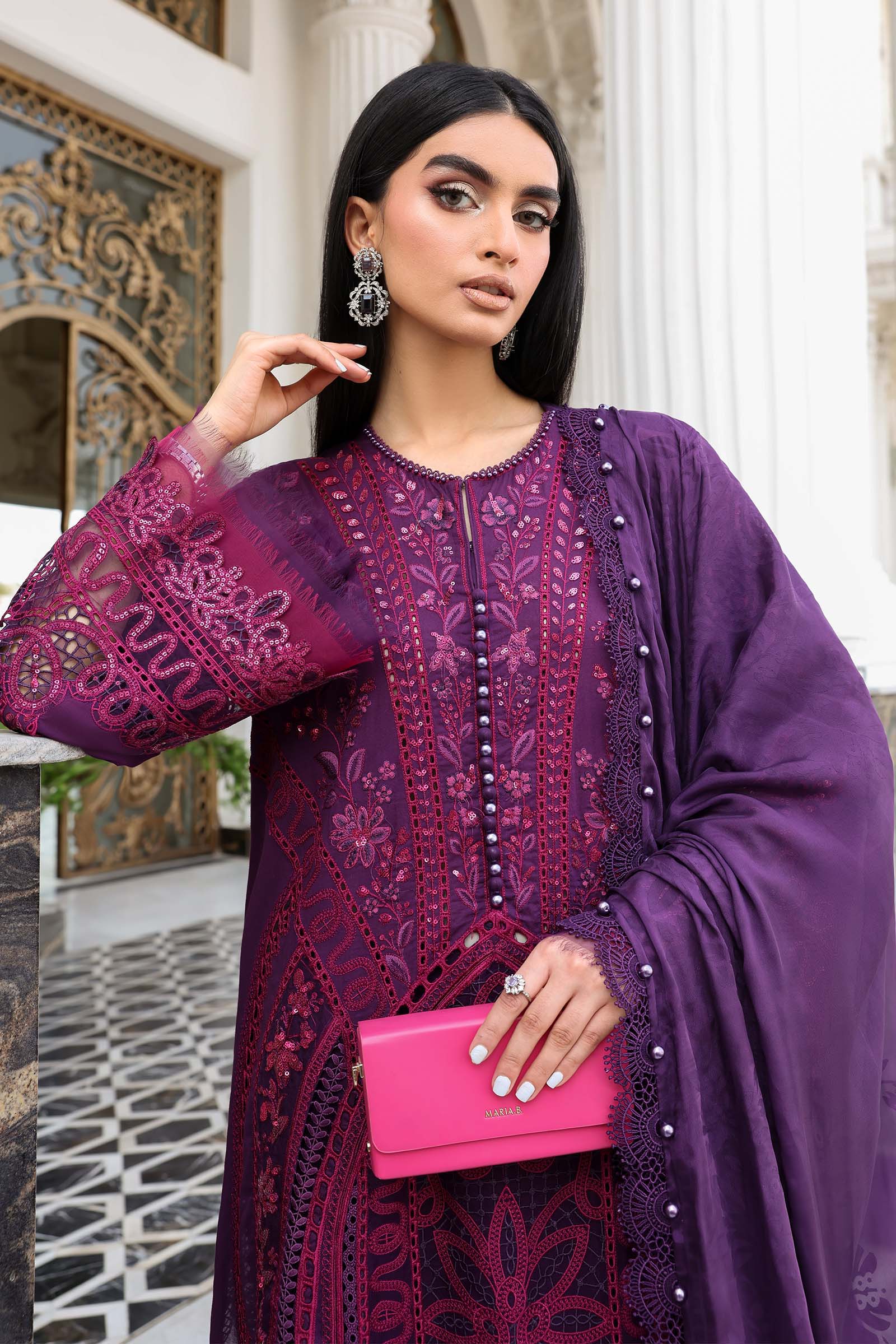 Maria B Luxury Lawn Eid Vol-26 Unstitched Collection 2026 | D14 - Mirha Fashion