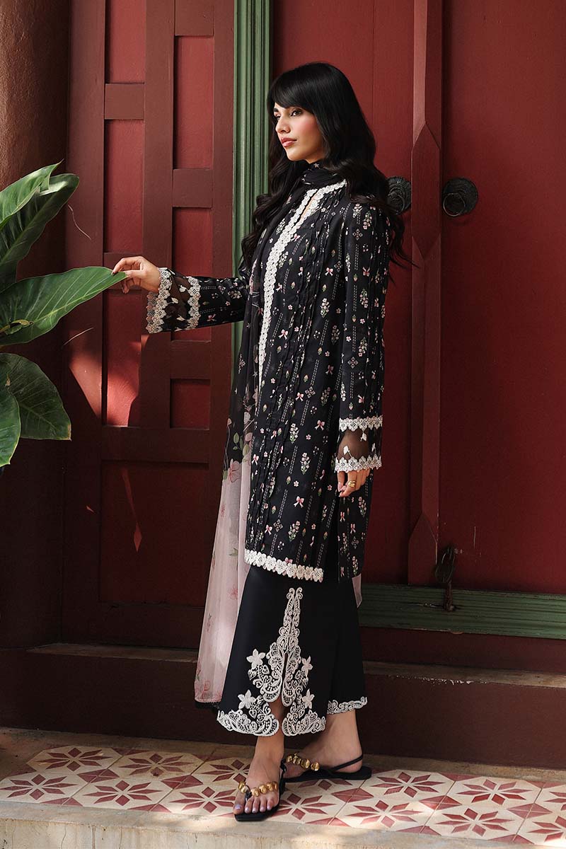 Qalamkar Qprints 3PCS Unstitched Lawn Collection 2026 | AX # 09 (A) FARAH