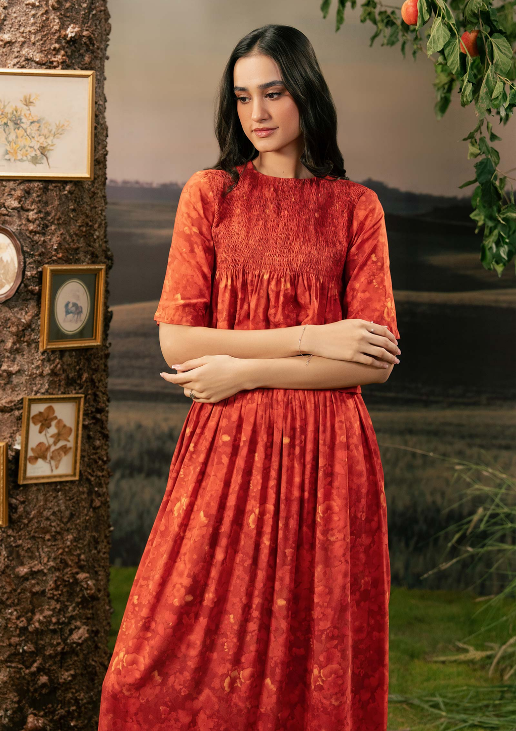 Maria B. MBasic Fall 2025 Collection – 3 Piece Unstitched Suit | 10B