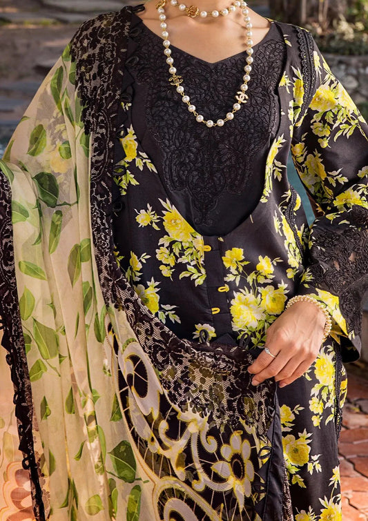 Elaf Signature Embroidered Lawn Collection  2024 | Eclipsed Dream | 6A