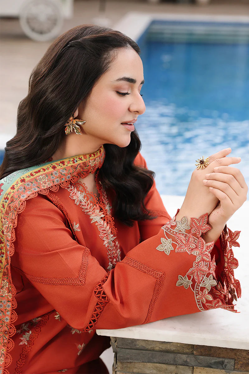 Rang Rasiya Florence Luxury Festive Edit Unstitched Collection 2026 | D01 ZAHRA - Mirha Fashion