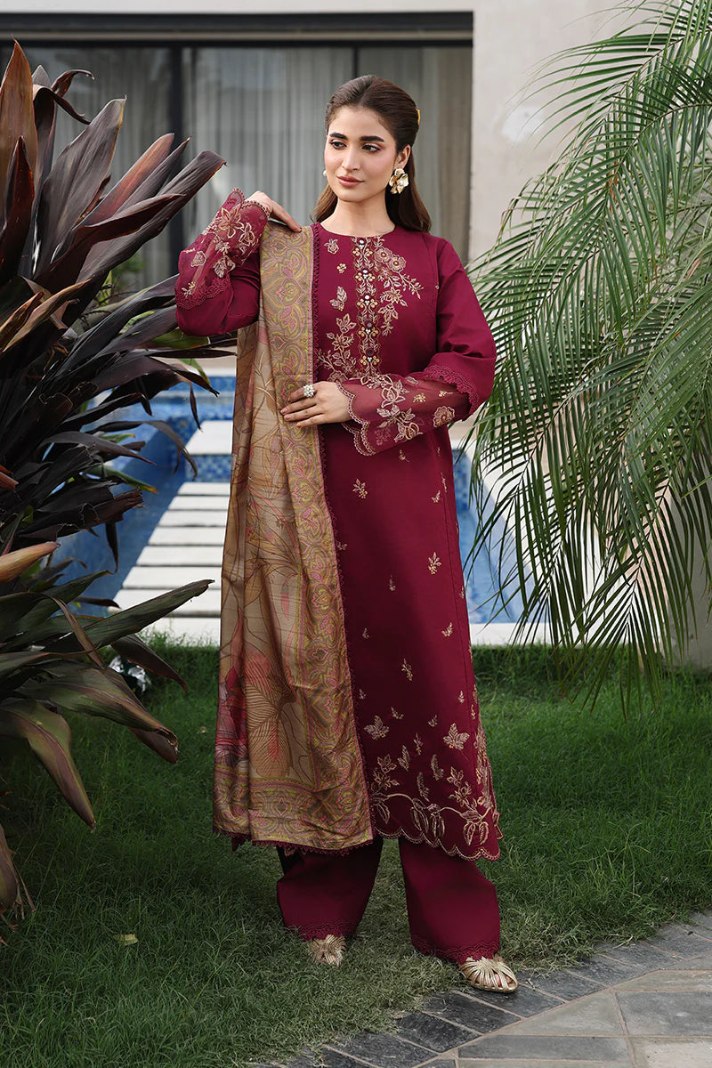Rang Rasiya Florence Luxury Festive Edit Unstitched Collection 2026 | D12 SHIRIN - Mirha Fashion