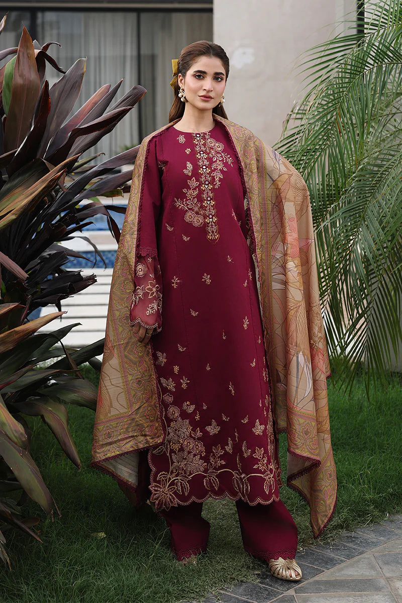 Rang Rasiya Florence Luxury Festive Edit Unstitched Collection 2026 | D12 SHIRIN - Mirha Fashion