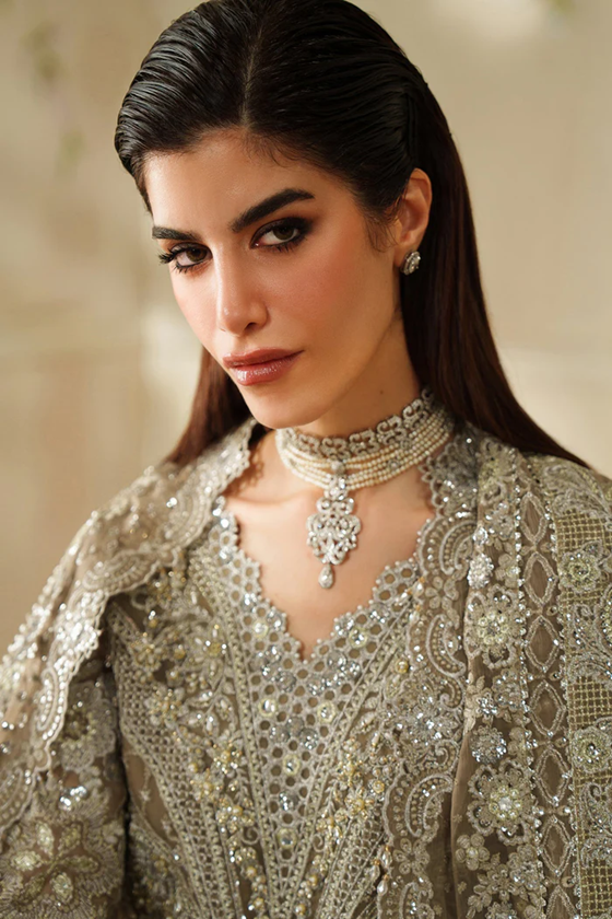 Baroque Chantelle Formal 3PCS Unstitched Collection 2025 | V-14-D08