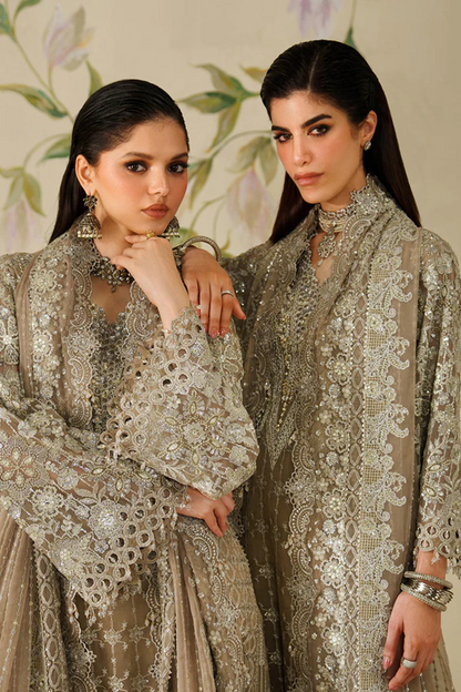 Baroque Chantelle Formal 3PCS Unstitched Collection 2025 | V-14-D08