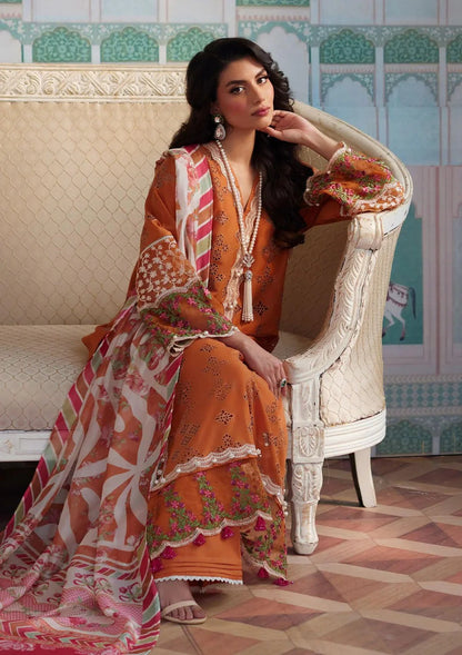 Elaf Premium Luxury Lawn Collection 2024 | Elnaz
