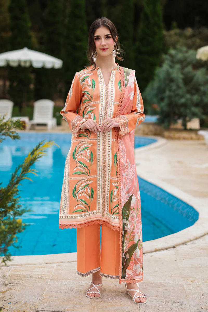 Rang Rasiya Lifestyle 3PCS Unstitched Summer Collection 2026 | MELLOW - Mirha Fashion