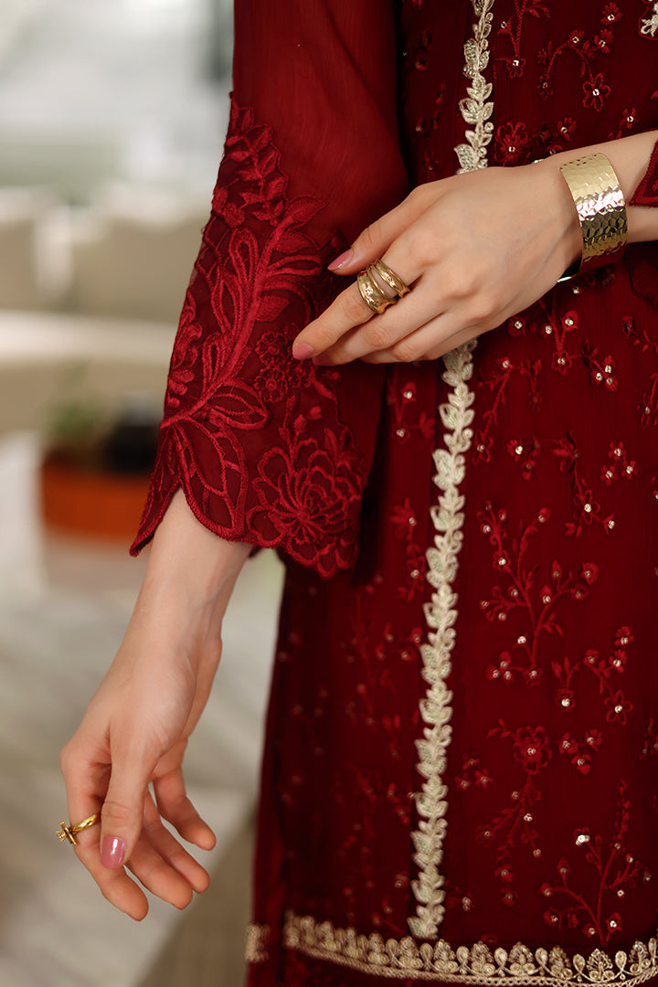 Manahil Lakhani Luminara Unstitched Chiffon Collection |Royale