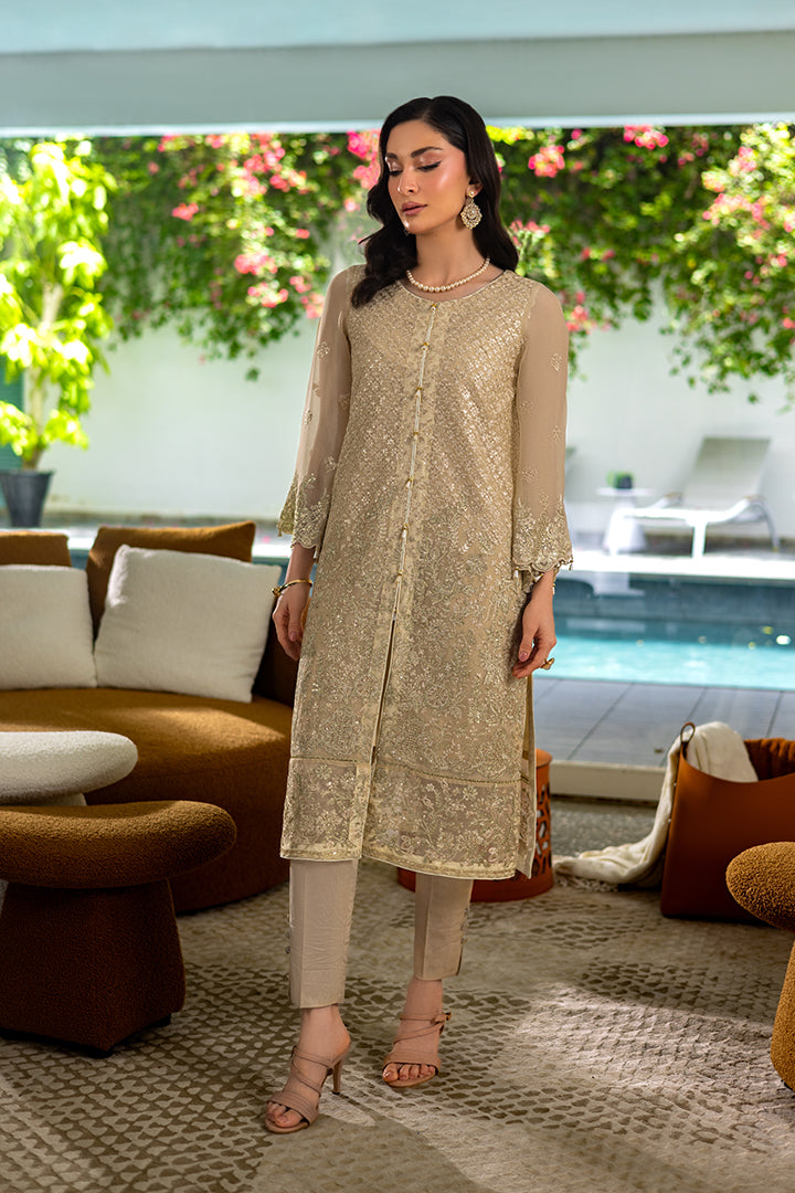 Manahil Lakhani Luminara Unstitched Chiffon Collection |Lumee