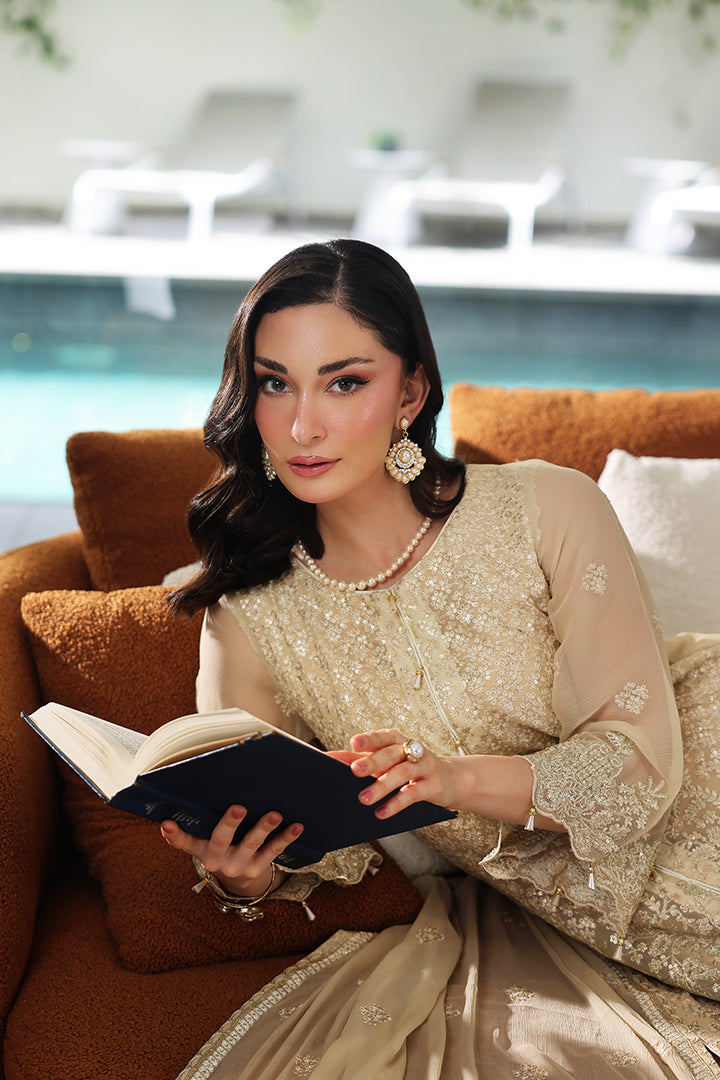 Manahil Lakhani Luminara Unstitched Chiffon Collection |Lumee