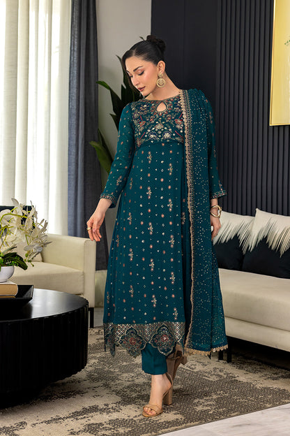 Manahil Lakhani Luminara Unstitched Chiffon Collection |Esmara