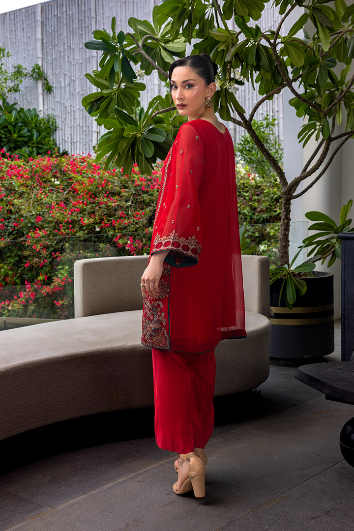 Manahil Lakhani Luminara Unstitched Chiffon Collection |Amore