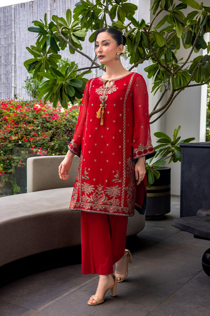 Manahil Lakhani Luminara Unstitched Chiffon Collection |Amore