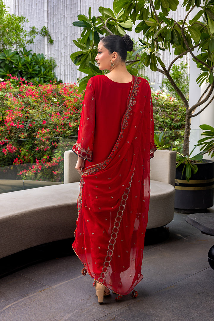 Manahil Lakhani Luminara Unstitched Chiffon Collection |Amore