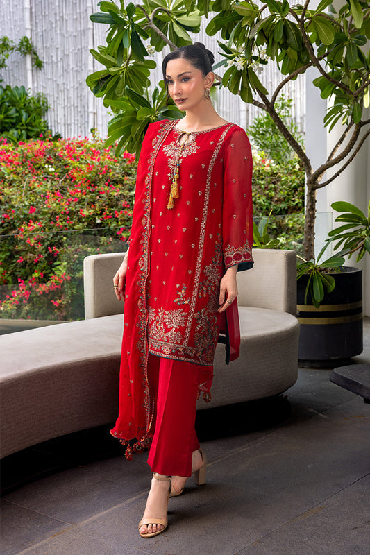 Manahil Lakhani Luminara Unstitched Chiffon Collection |Amore