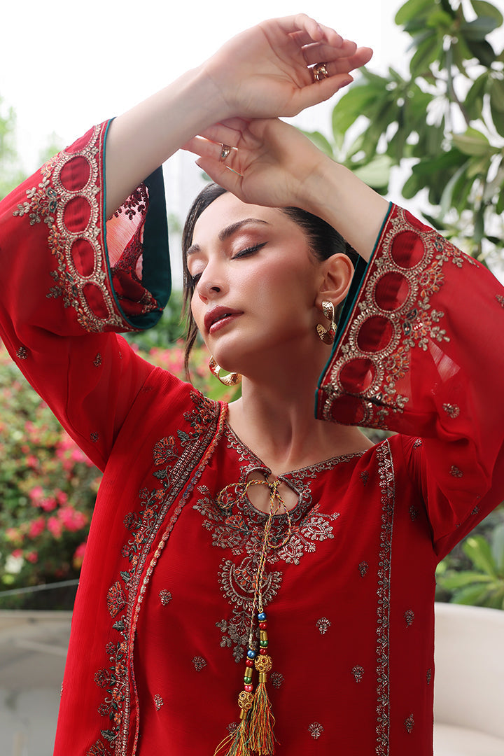 Manahil Lakhani Luminara Unstitched Chiffon Collection |Amore