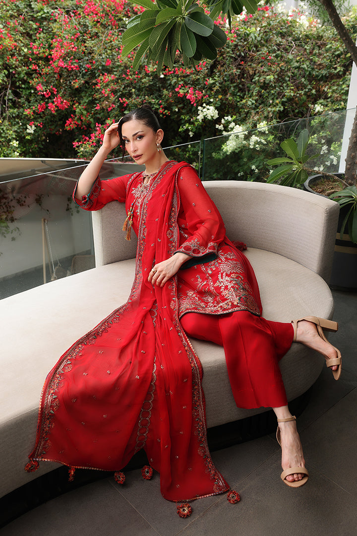 Manahil Lakhani Luminara Unstitched Chiffon Collection |Amore