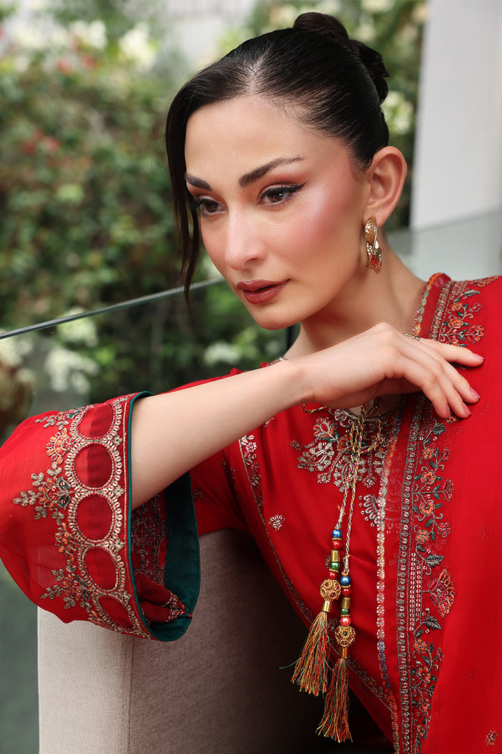 Manahil Lakhani Luminara Unstitched Chiffon Collection |Amore