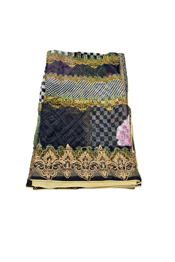 Gloria Digital linen Ready to Wear | D-05 - Mirha Fashion