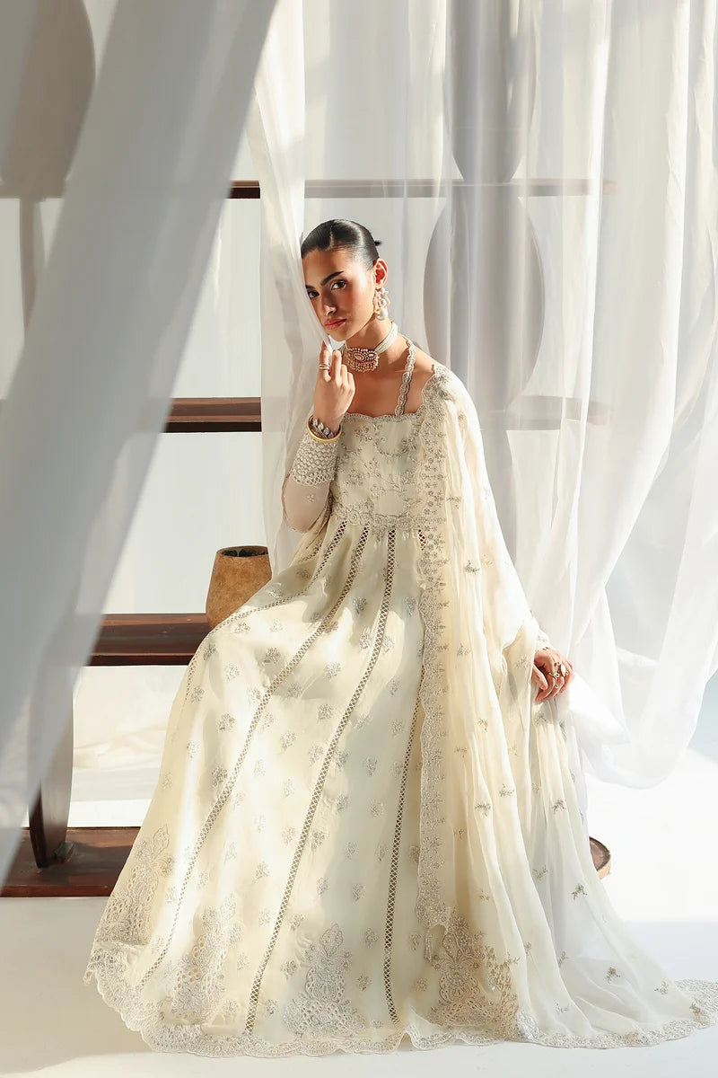 Qalamkar Luxury Chiffon Unstitched Collection | QCC-07 AMERA