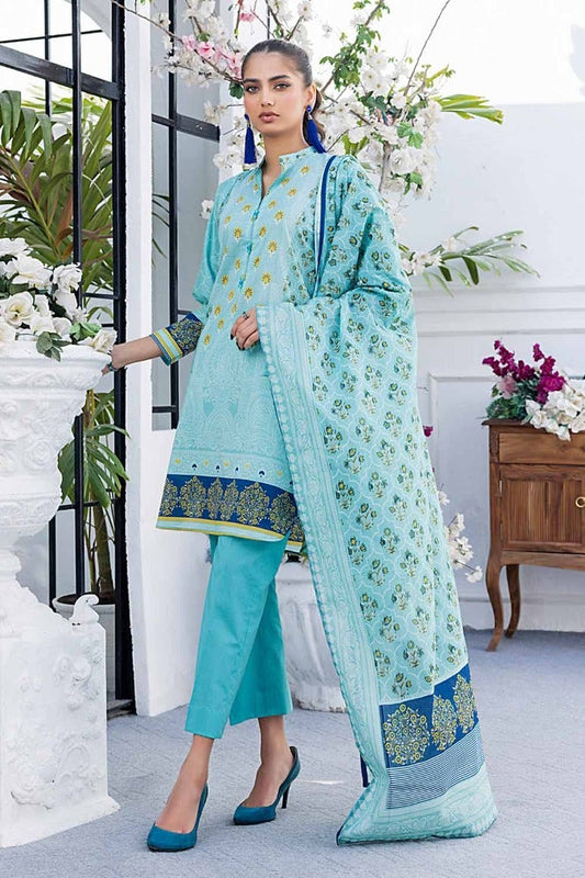 Gul Ahmed Printed Lawn`24 | CL # 42123 B - Mirha Fashion