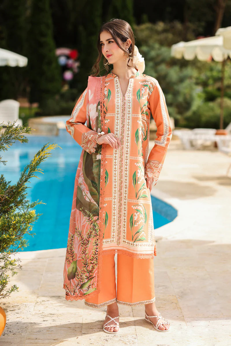 Rang Rasiya Lifestyle 3PCS Unstitched Summer Collection 2026 | MELLOW - Mirha Fashion