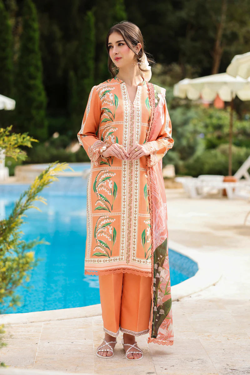 Rang Rasiya Lifestyle 3PCS Unstitched Summer Collection 2026 | MELLOW - Mirha Fashion