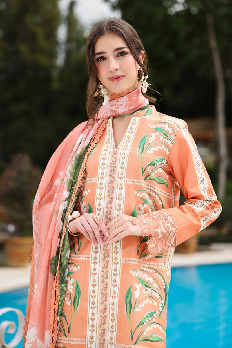 Rang Rasiya Lifestyle 3PCS Unstitched Summer Collection 2026 | MELLOW