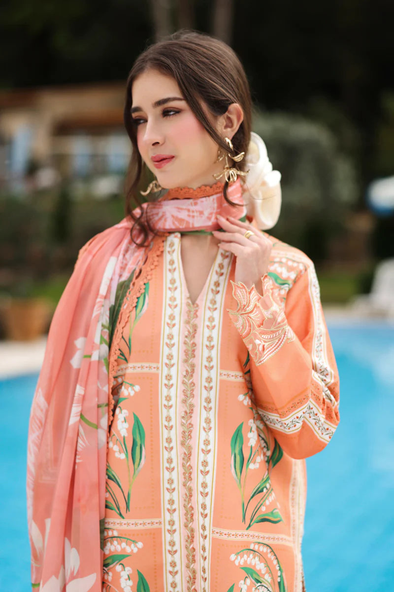 Rang Rasiya Lifestyle 3PCS Unstitched Summer Collection 2026 | MELLOW - Mirha Fashion