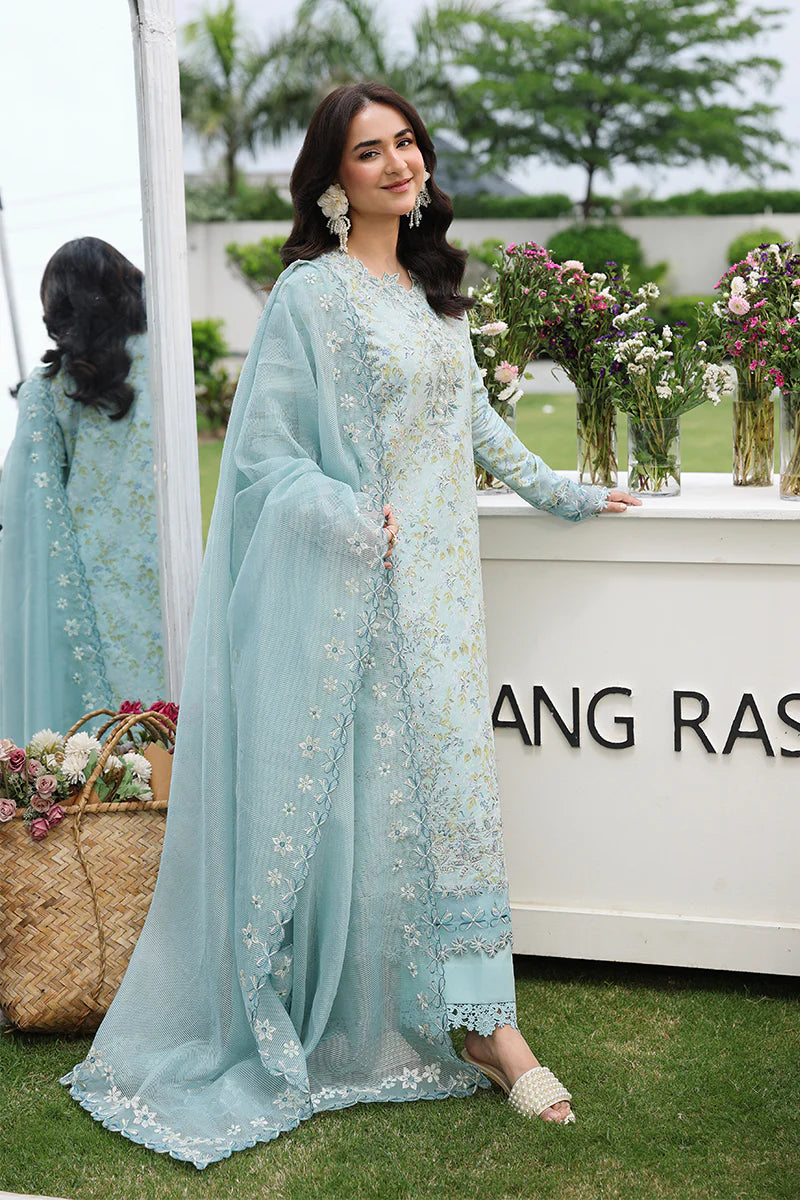 Rang Rasiya Florence Luxury Festive Edit Unstitched Collection 2026 | D15 YASNA - Mirha Fashion