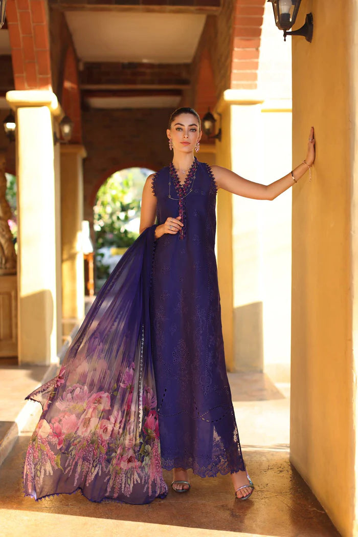 Noor By Saadia Asad Luxury Eid Handwork Schiffli Laserkari Collection 2026 | D2A-ALOURA - Mirha Fashion