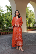 Agha Noor Luxury Gowns Afsanay Ready to Wear Collection | Rust