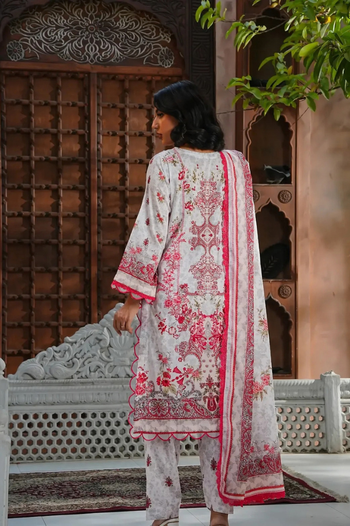 Shaanse Monsoon Luxury pret Cotton Ready to Wear Collection 2026 | White