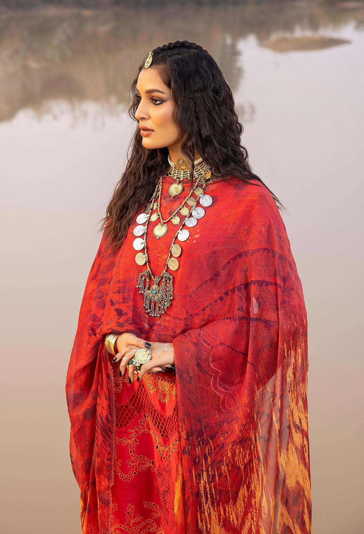 Adan Libaas Lawn By Hafsa Zia ADL101 -5527 - Mirha Fashion