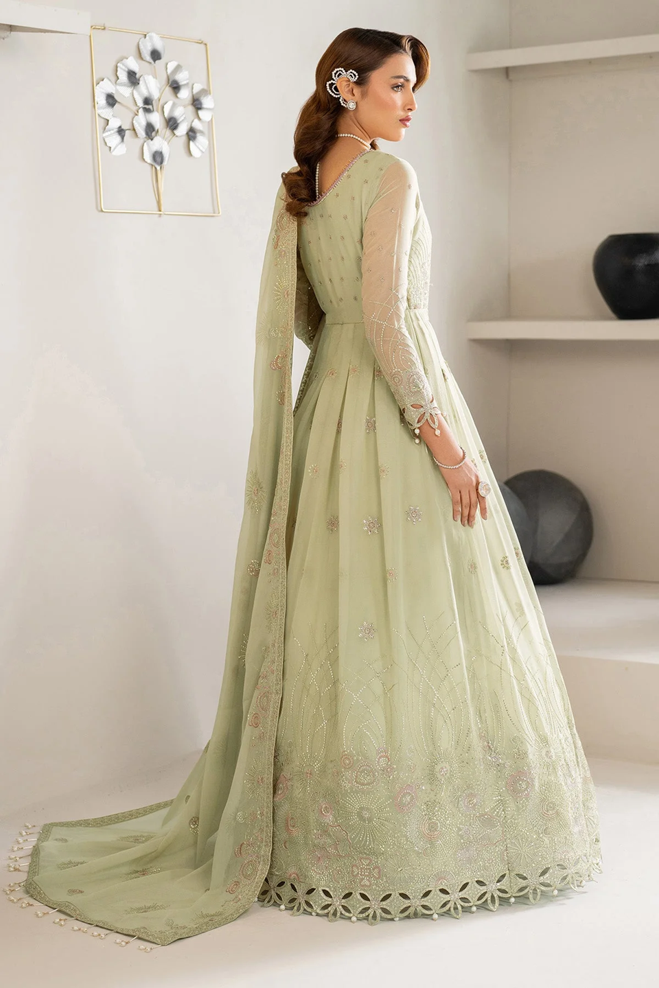 Alizeh chiffon Formal | Zenel AF-CH-2189