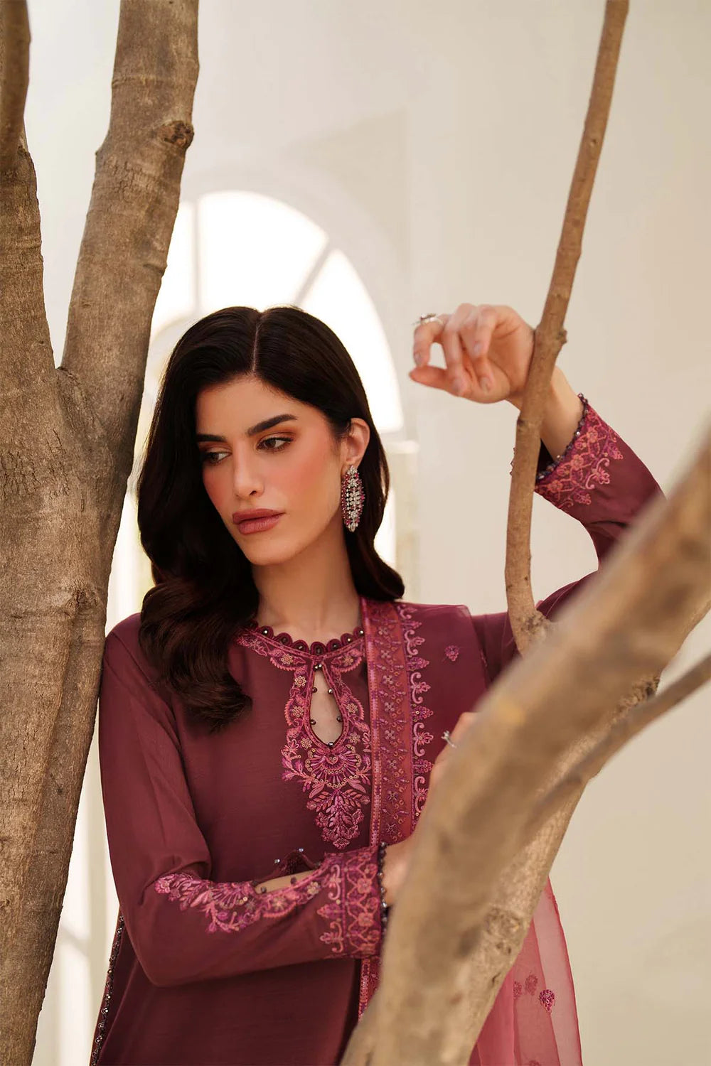 Zarif Exclusive Tabeer the Silk Edit Unstitched Collection 2026 | 01 MALIKA - Mirha Fashion