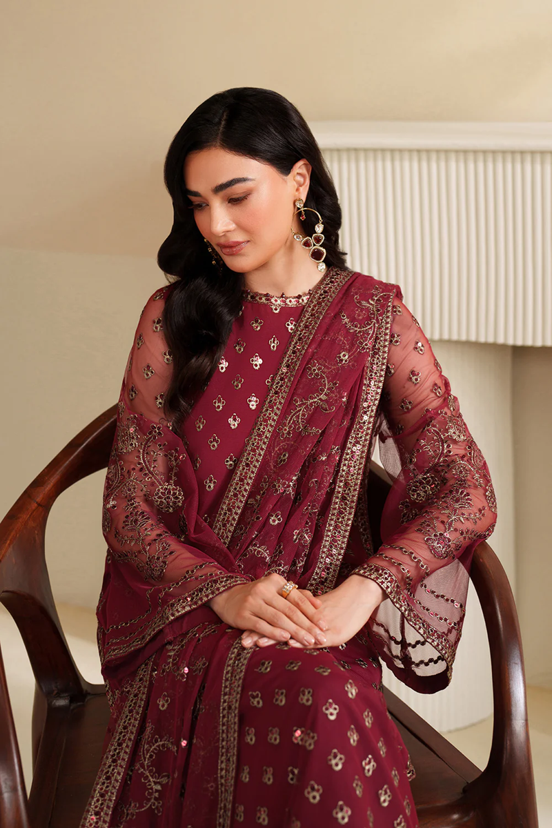 Zarif Roohi Formal Edit 3 PCS Unstitched Collection 2025 ZRF-RFE-03 | AFRAH