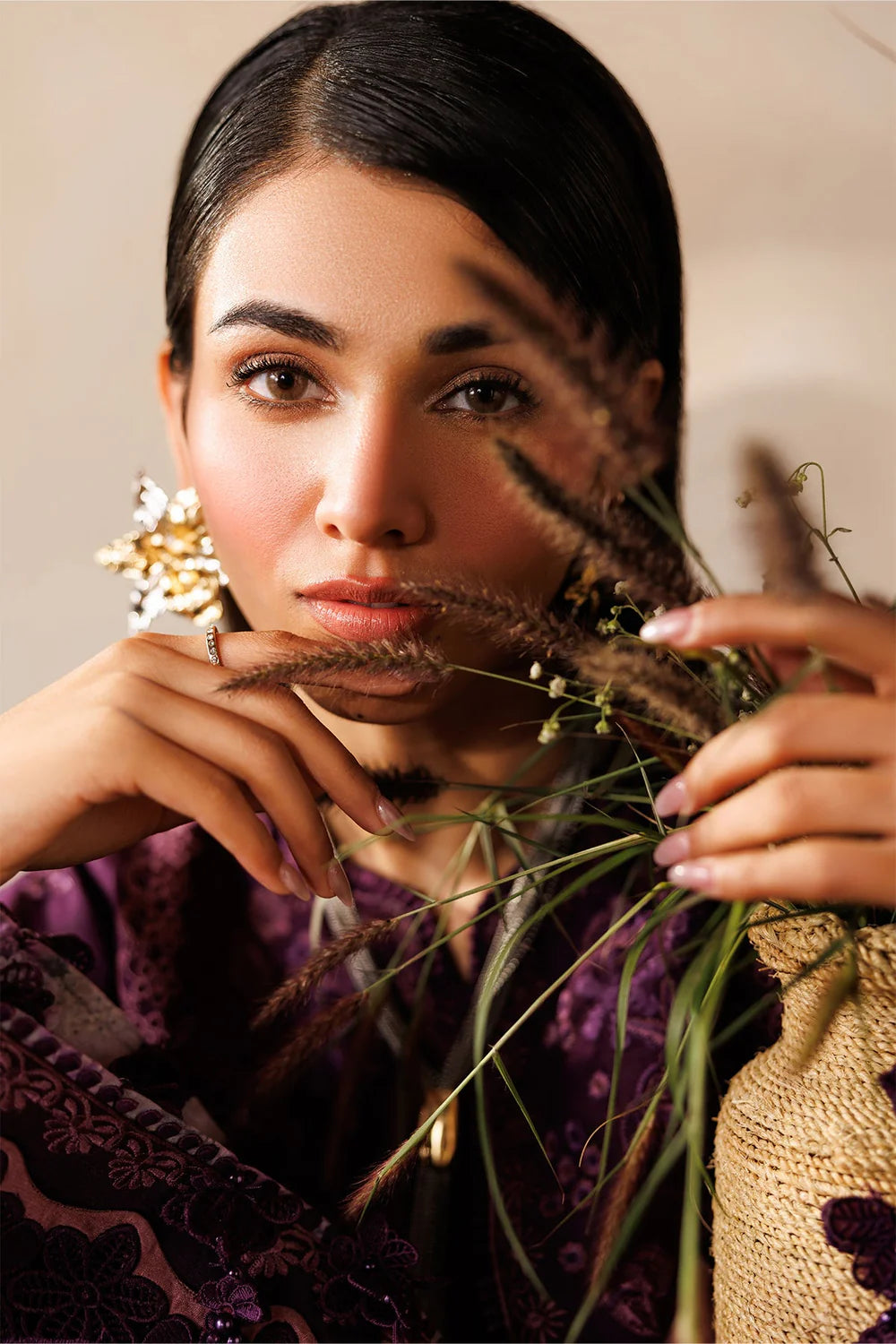 Baroque Eid Luxury Lawn Unstitched Collection 2026 | EL26-D02 - Mirha Fashion