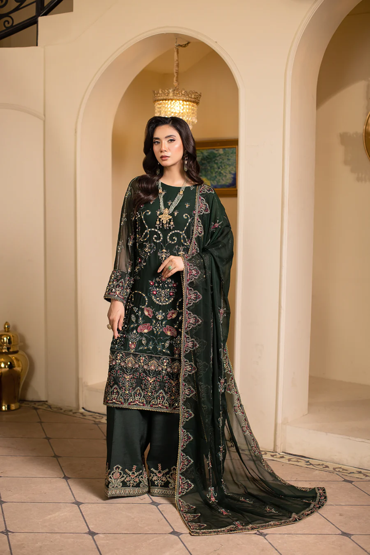 Rajkumari Formal By Sidra Aleem 3 PCS Unstitched 25 | Emeralda 06