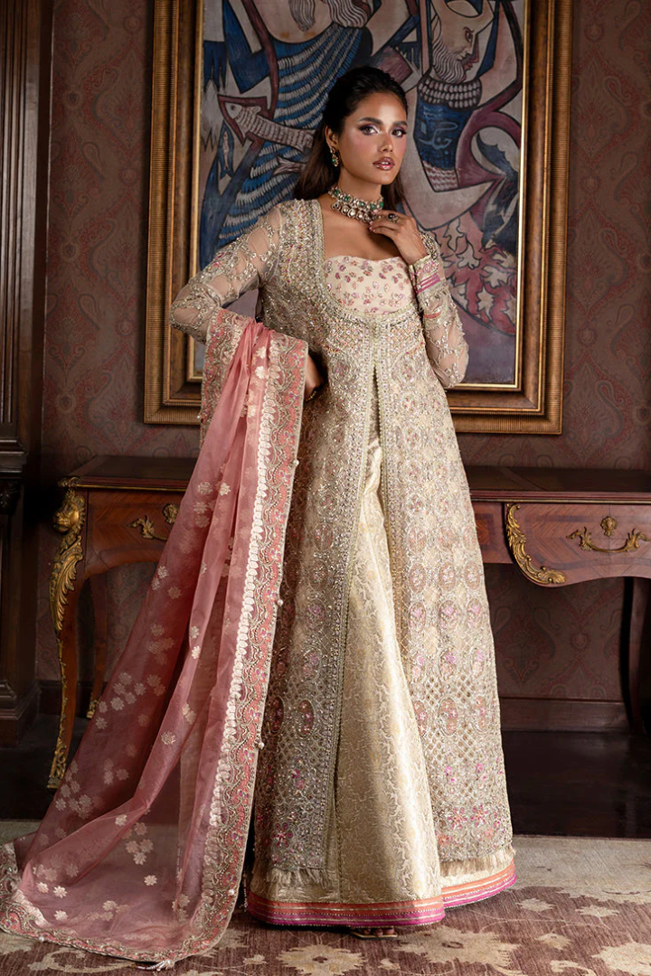 Mushq Darlings Wedding 3PCS Unstitched Collection 2025 | MUNWD250104 Jhilmil